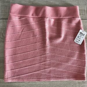 Windsor Pink mini skirt size Large.